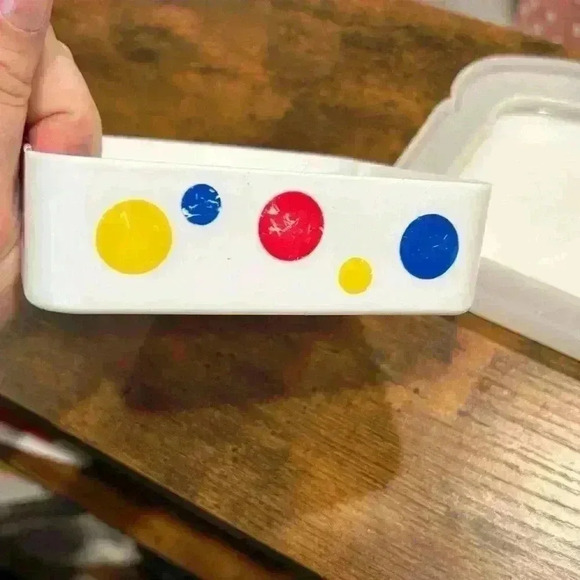 2006 Nostalgic Wonder Bread Plastic Sandwich Container Food Storage W Lid - Picture 4 of 7